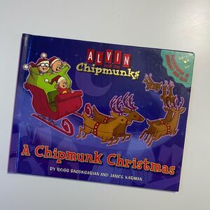 A Chipmunk Christmas Hard Cover Children’s Book Alvin and The Chipmunk Storytime